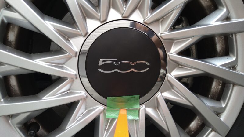 フィアット500C ホイール